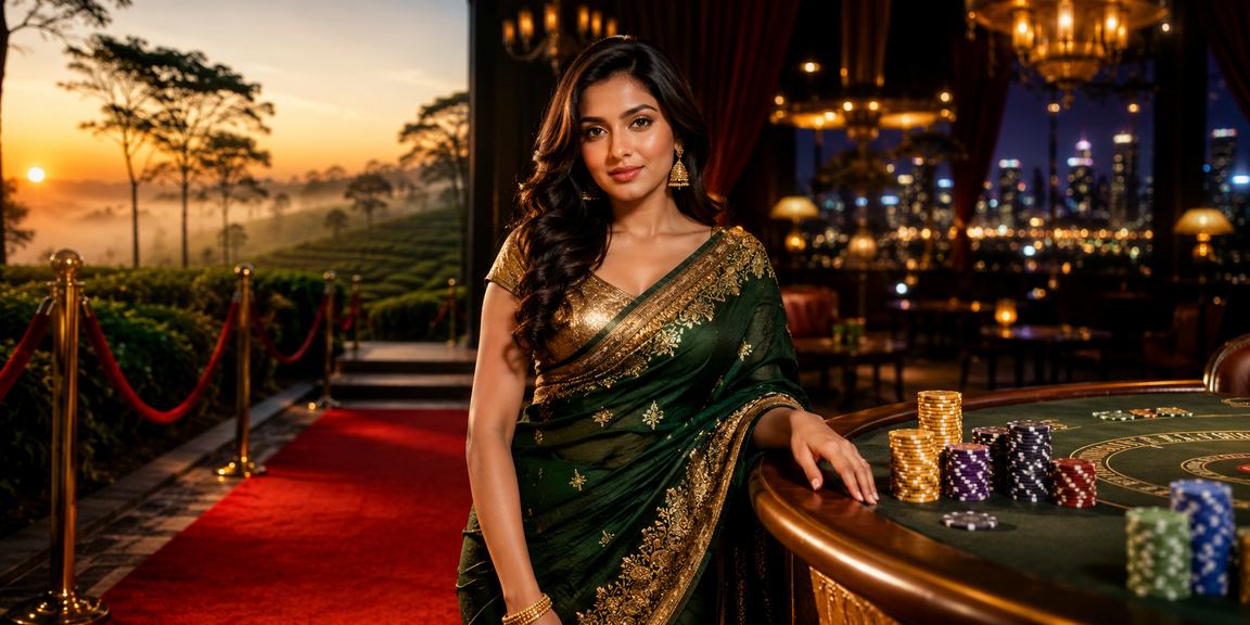 সিলেটের চা বাগানে প্রকৃতির মাঝে বেটিং প্ল্যাটফর্ম ব্যবহার করছেন একজন ব্যবহারকারী